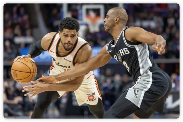 03月26日 NBA常规赛 马刺vs活塞 全场录像回放